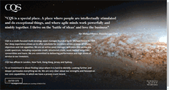 Desktop Screenshot of cqs.com