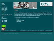 Tablet Screenshot of cqs.ie